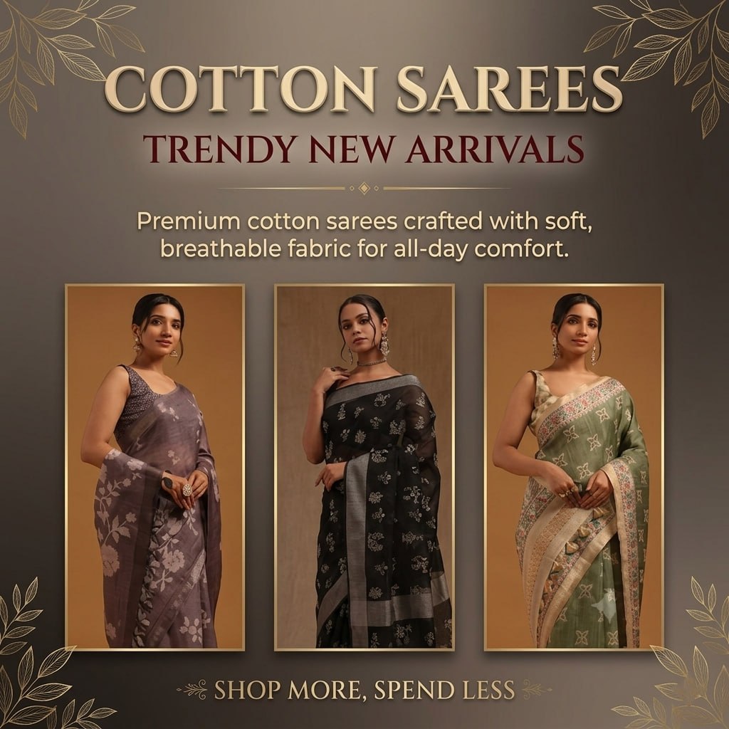 Cotton Sarees
