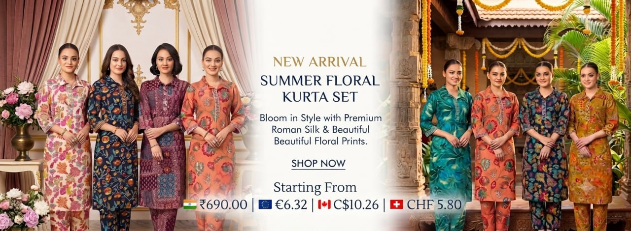 Floral Kurta Set