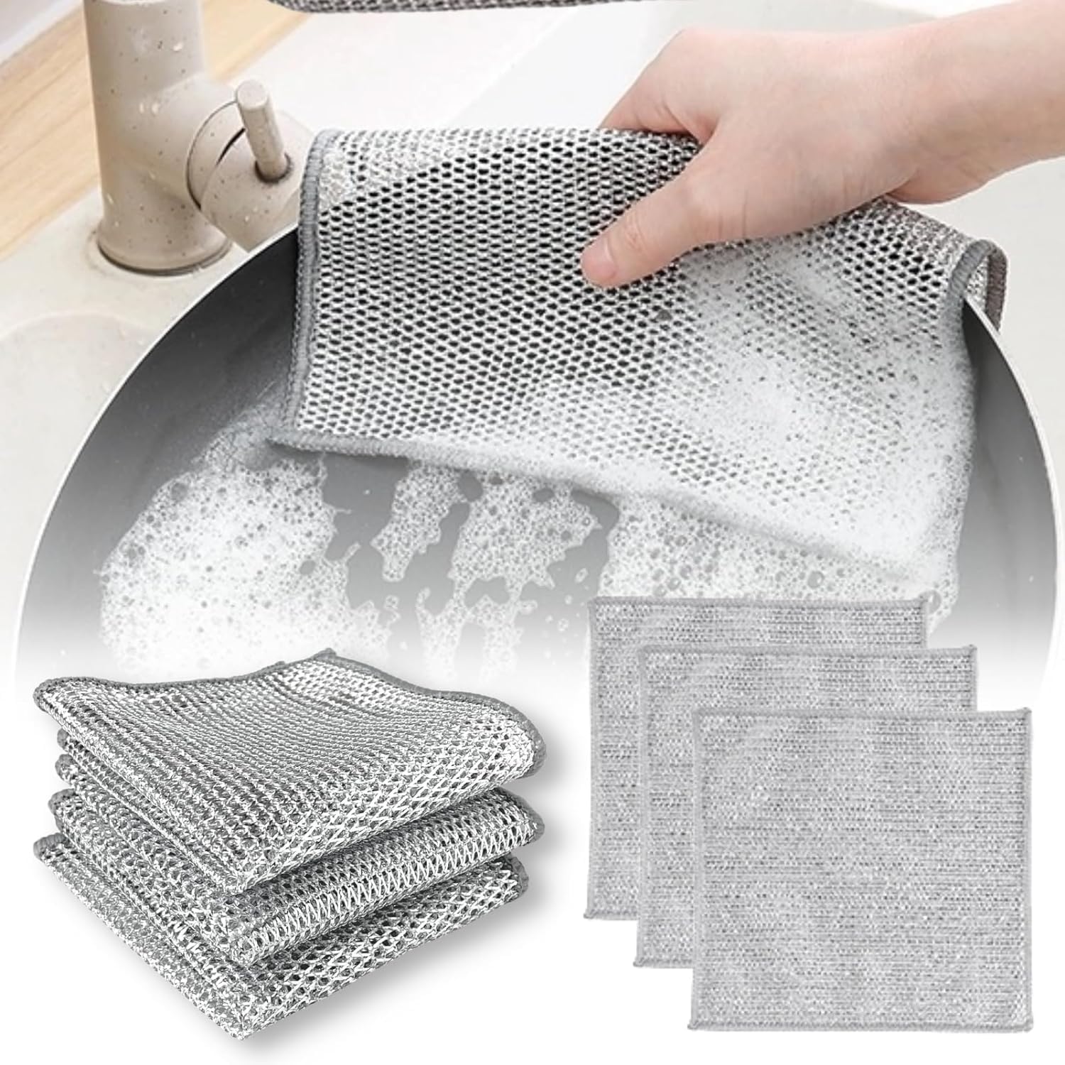 Eco Cotton Kitchen Scrubber