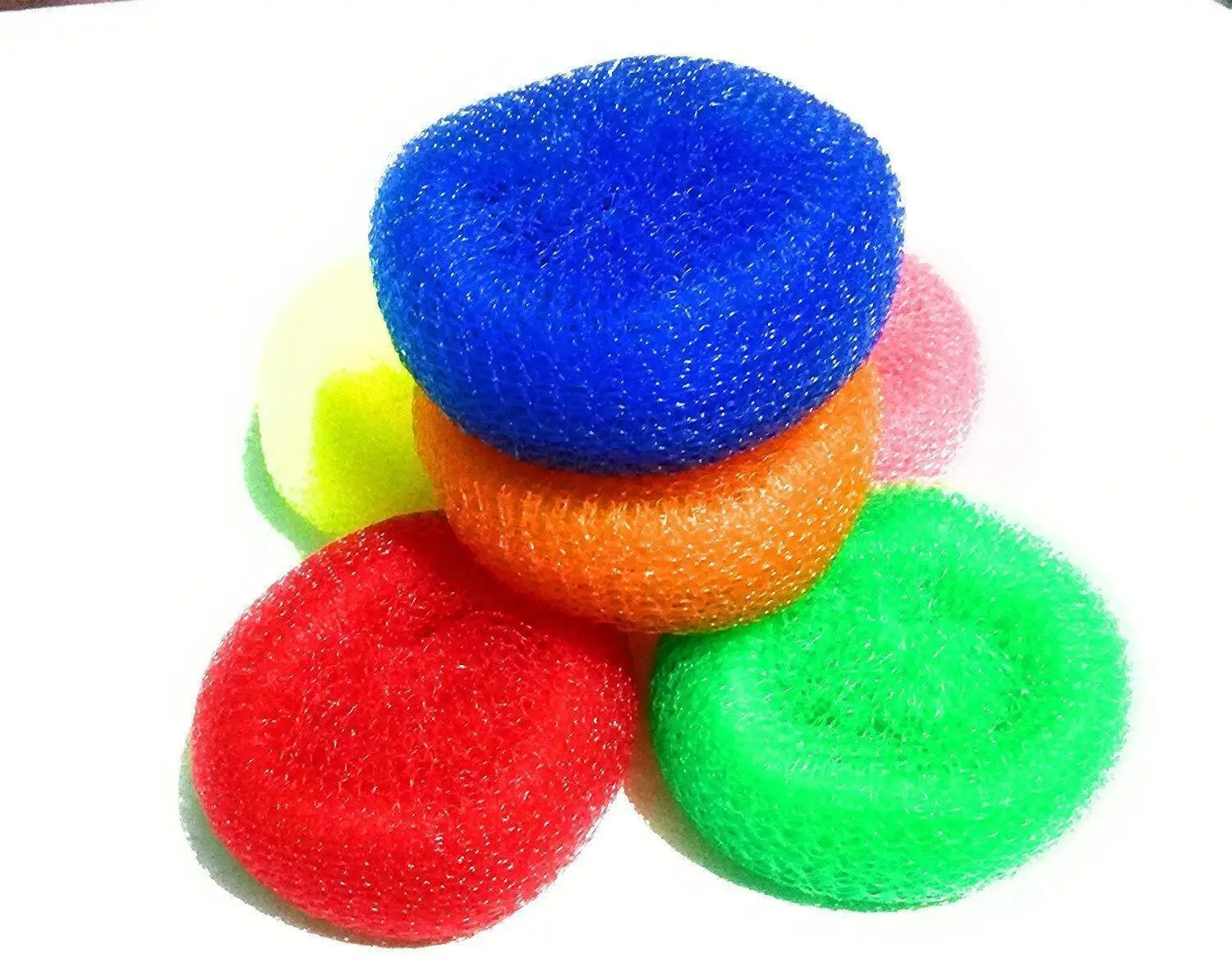 Multiuse Nylon Scrubber - 3 Pcs