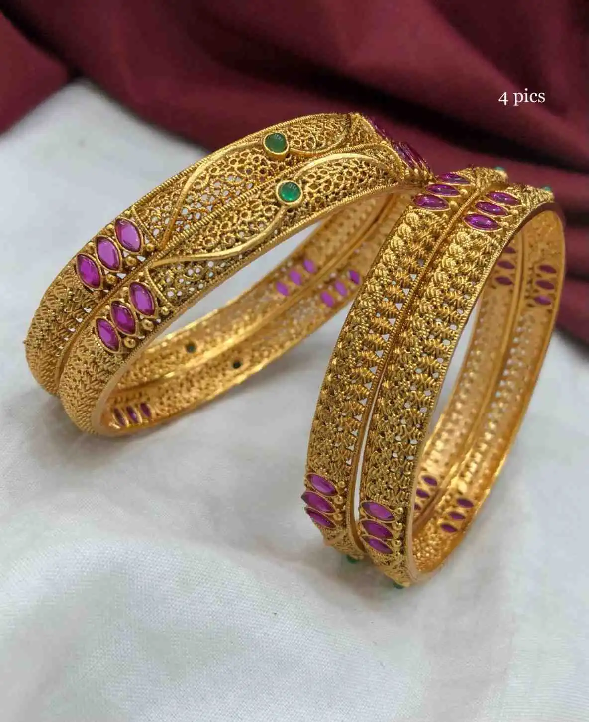 Antique Kemp Stone Bangles