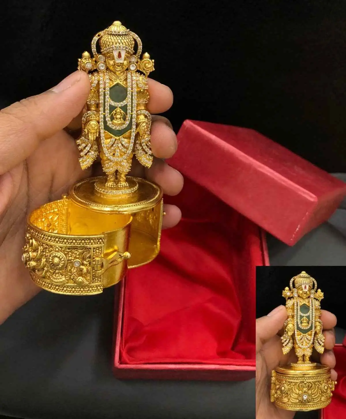 Shri Balaji Design Kumkum Box