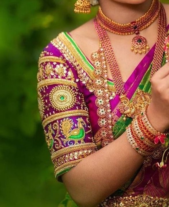 Bridal Aari Work Designer Blouse