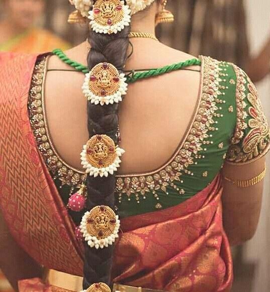 Antique Aari Work Blouse