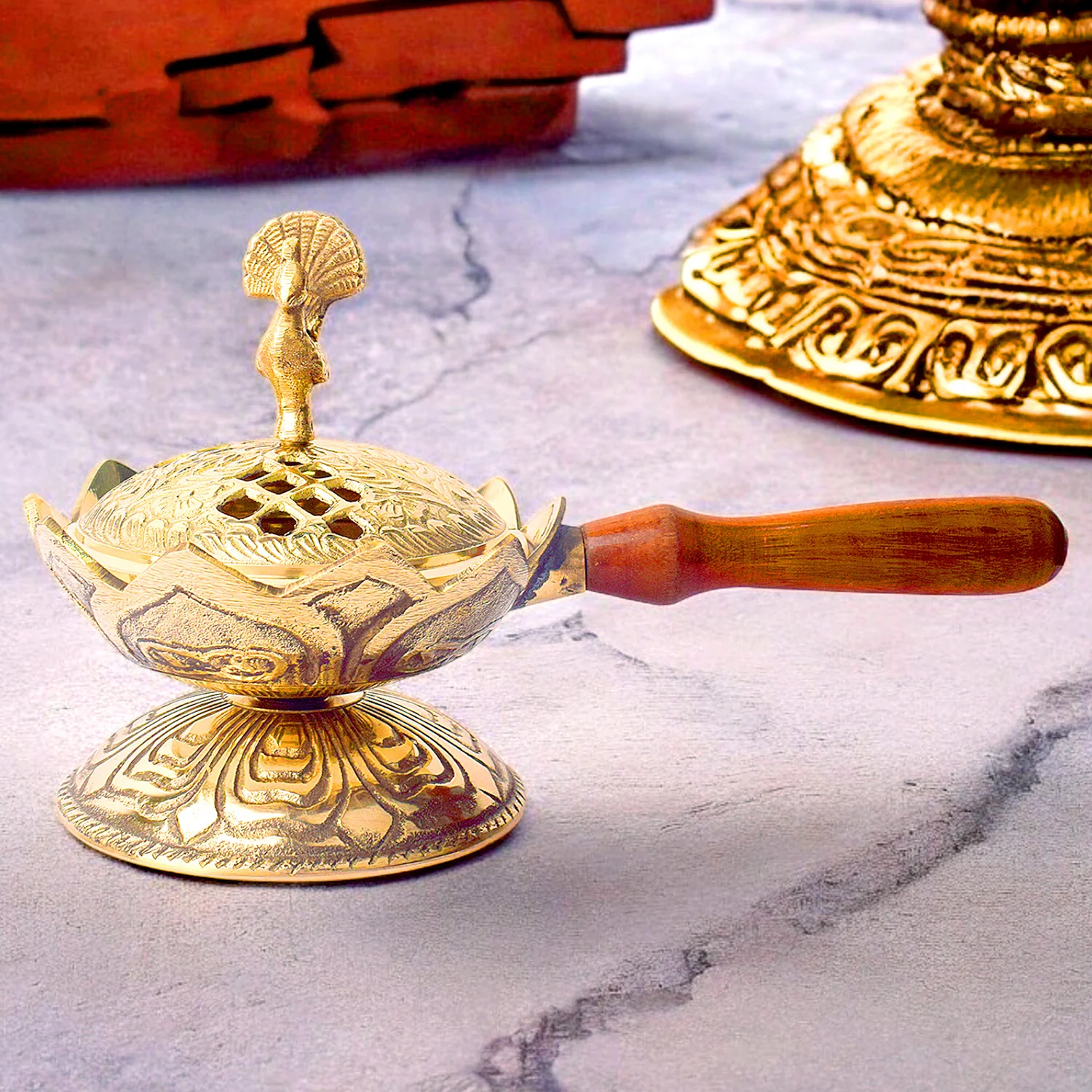Handle for Pooja and Rituals