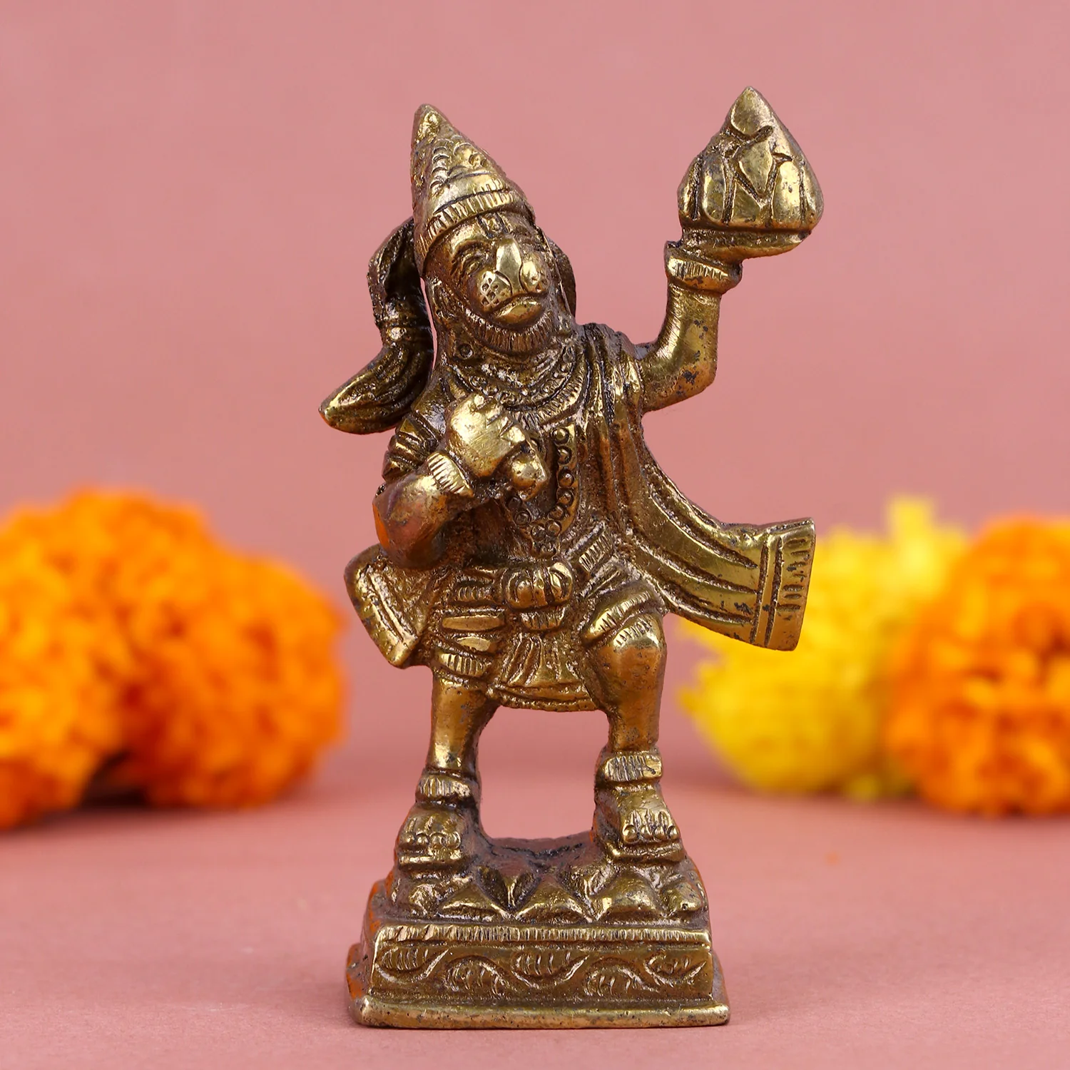 Lord Hanuman Carrying Sanjeevani Mountain