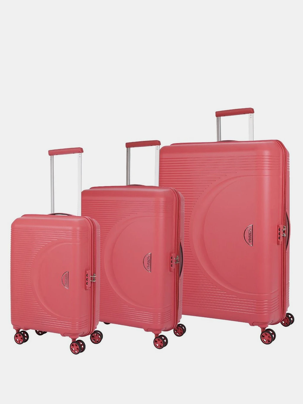 AMERICAN TOURISTER Hard Body Set of 3 Luggage 8 Wheels