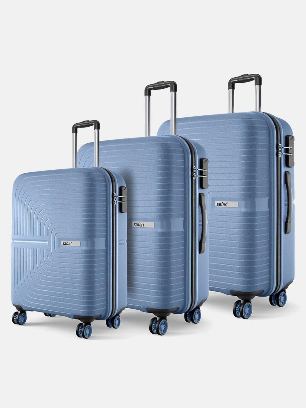 Safari Coastline Set of 3 Printed Trolley Bag