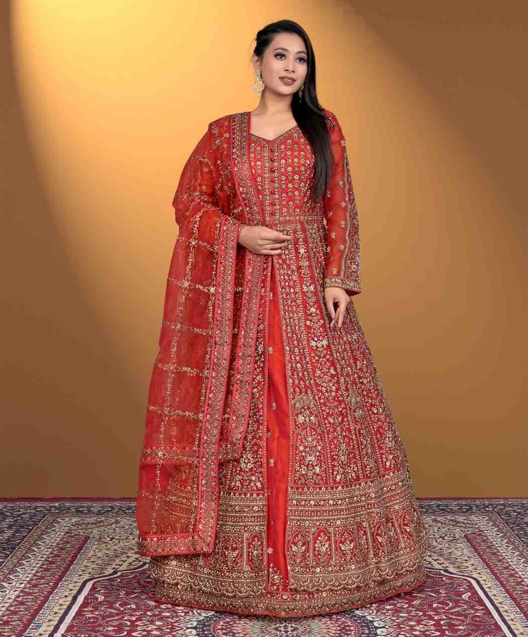 Traditional Ethnic Style Designer Gown With Modern Finish
