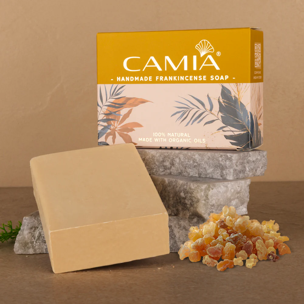 Handmade Cold Processed Organic Frankincense Soap
