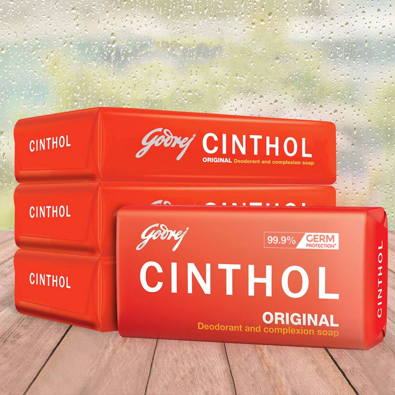 CINTHOL Original Soap (4 x 100 g)