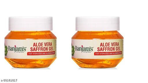 Banjara Aloe Vera Saffron Gel For Face