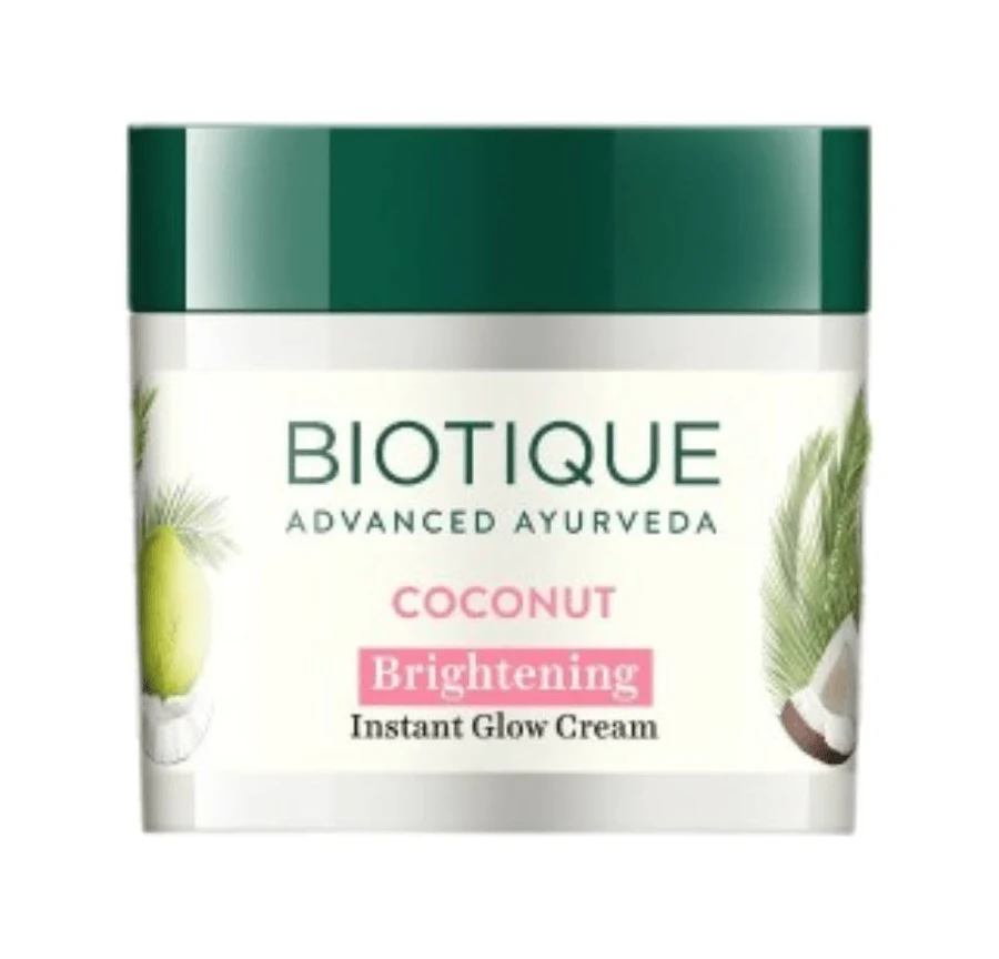 Biotique Coconut Brightening Instant Glow Cream