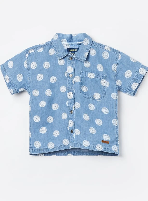 JUNIORS Boys Printed Shirt
