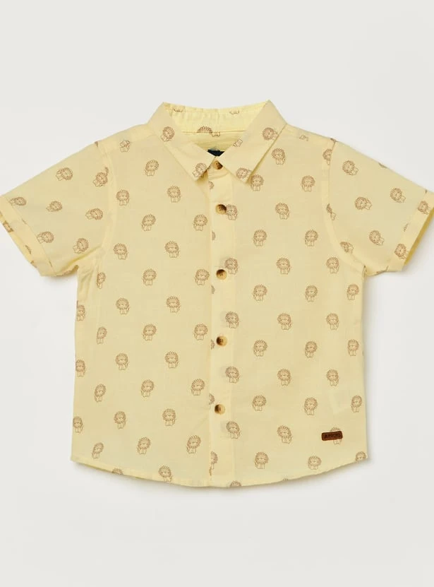 JUNIORS Boys Printed Shirt