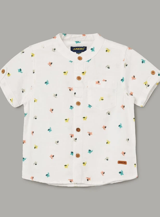 JUNIORS Boys Printed Shirt