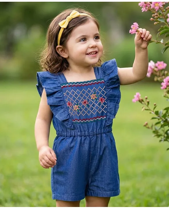 Kids Blue Denim Outfit