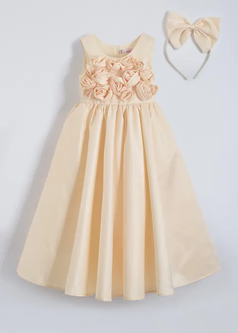 Floral Applique Dress