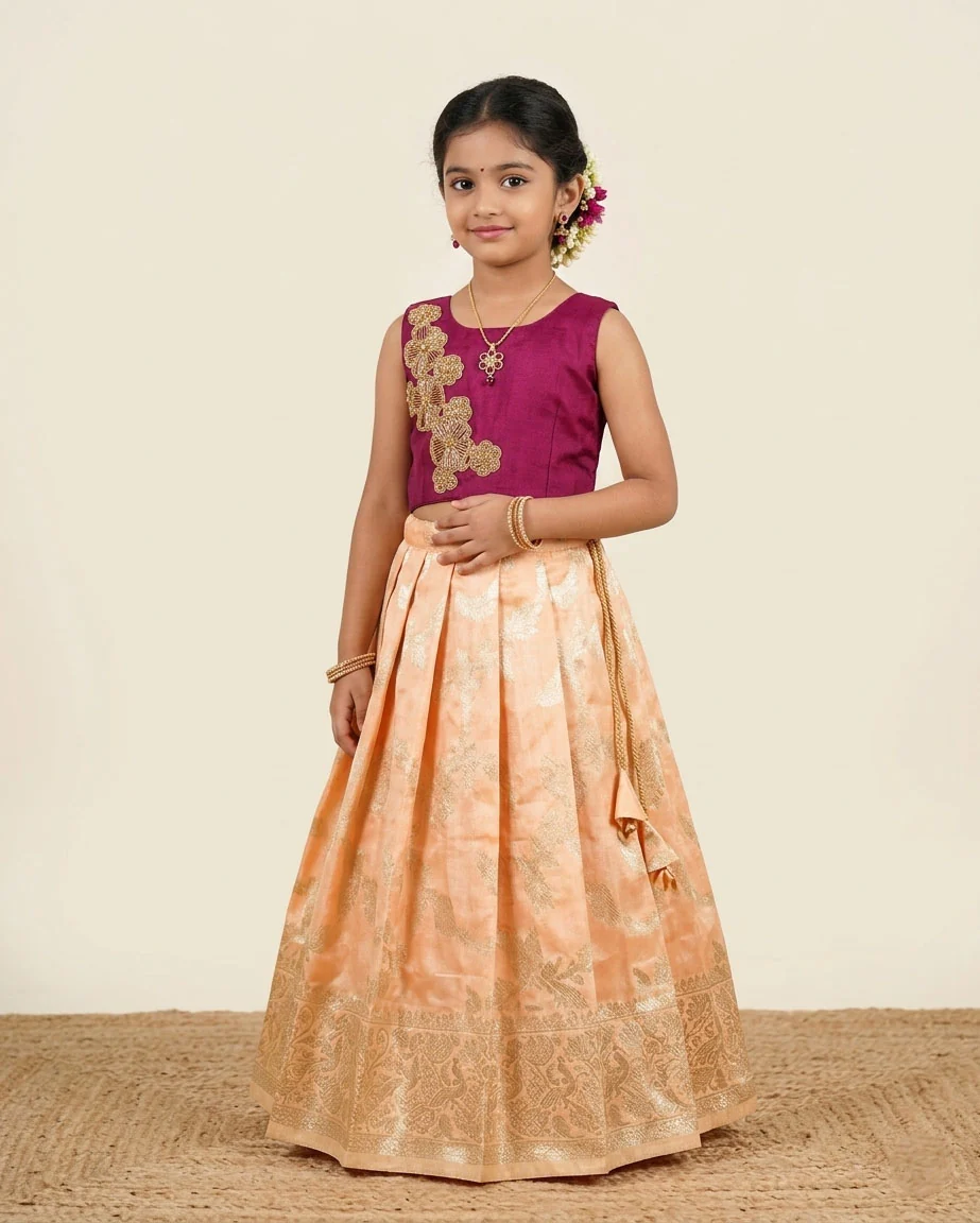 Burgundy Designer Minipattu