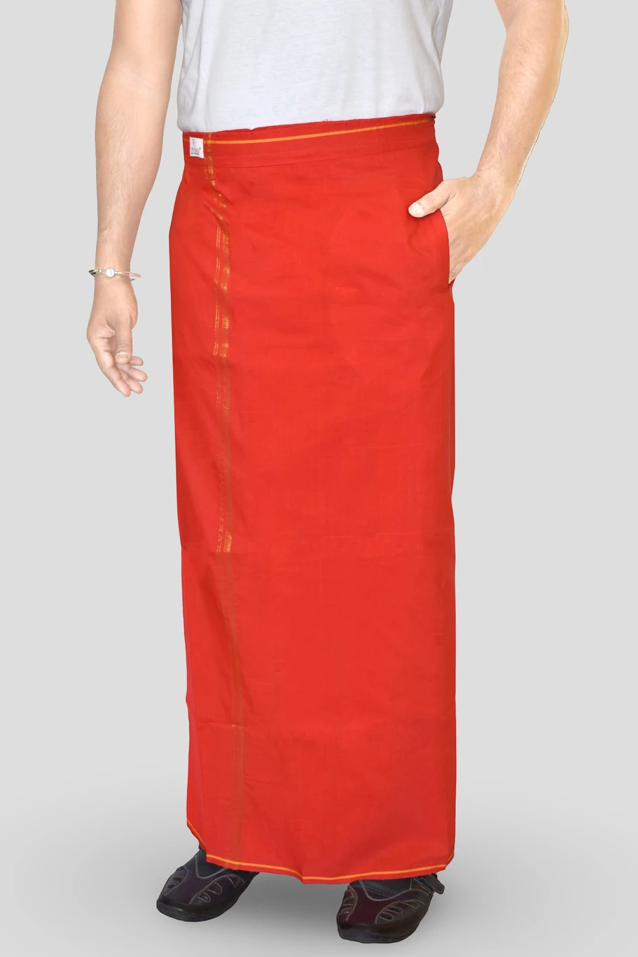 Elegant Color Border Veshti