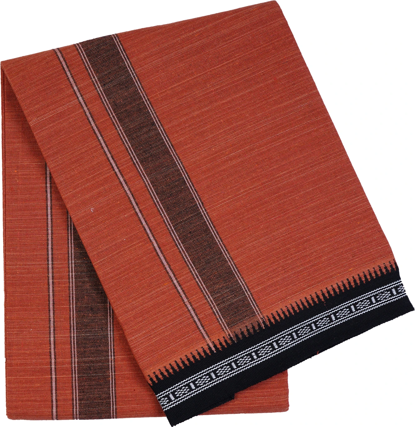 Temple Style Kaavi Veshti