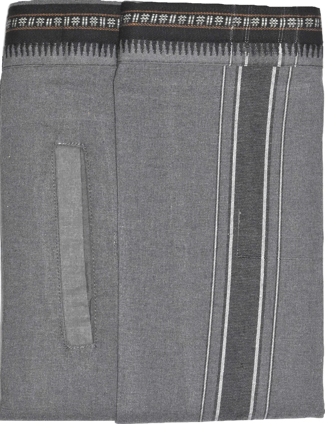 Handloom Kaavi Border Veshti