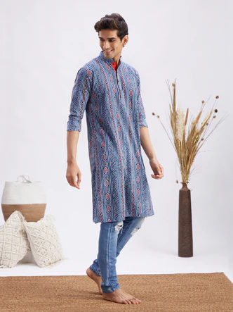 Slim Fit Designer Kurta Set