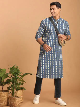 Printed Ethnic Kurta Set