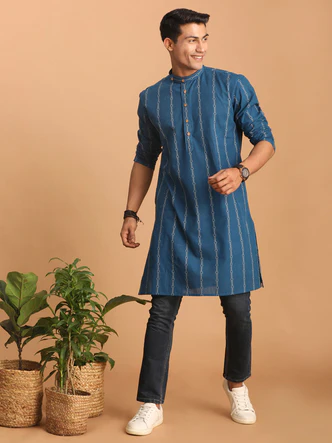 Handloom Cotton Kurta Set
