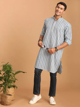 Classic White Kurta Set