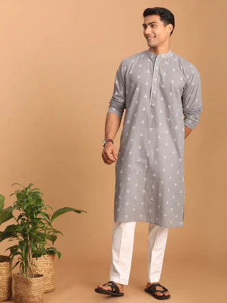 Plain Casual Kurta Set