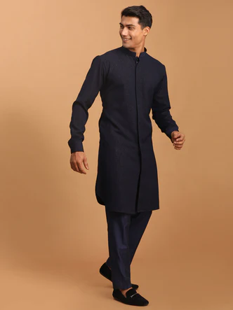 Designer Collar Kurta Set