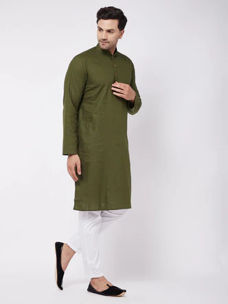 Straight Cut Cotton Kurta Set