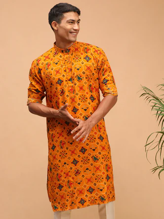 Pathani Style Kurta Set