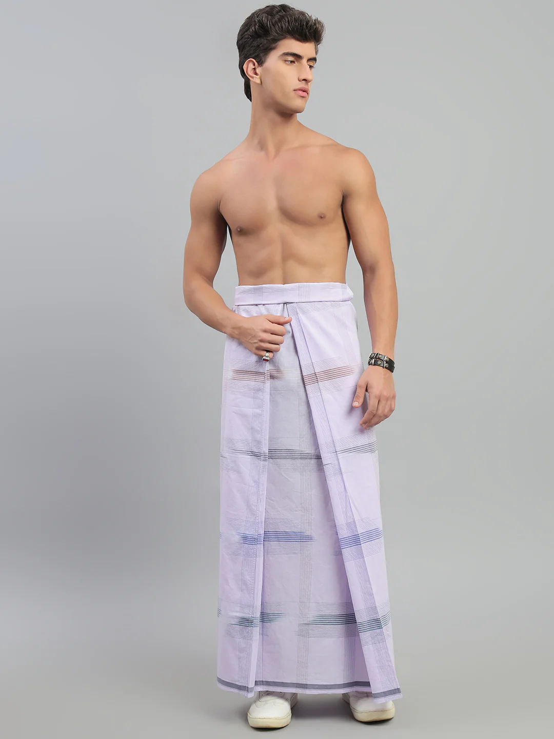 Double Color Cotton Lungi