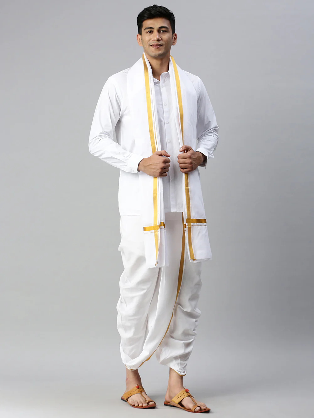 Premium Cotton Ritual Panchakacham
