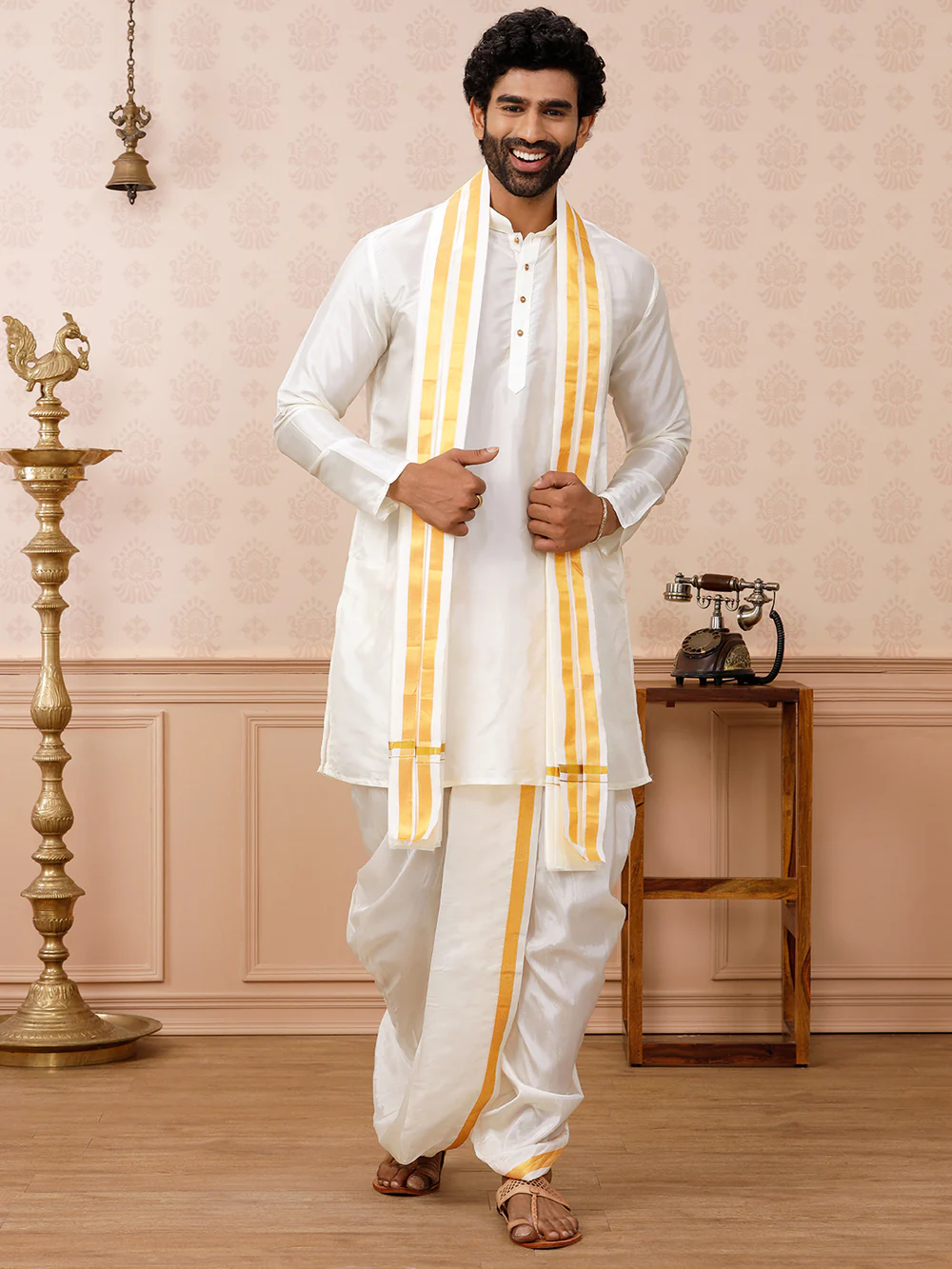 Classic Gold Border Panchakacham