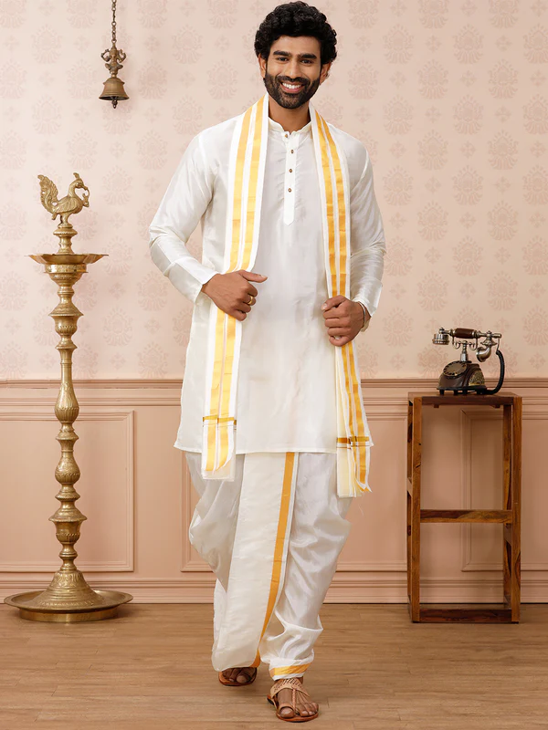 Temple Special Cotton Panchakacham