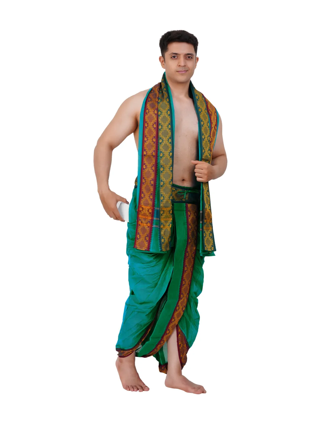 Pure Cotton Panchakacham Veshti