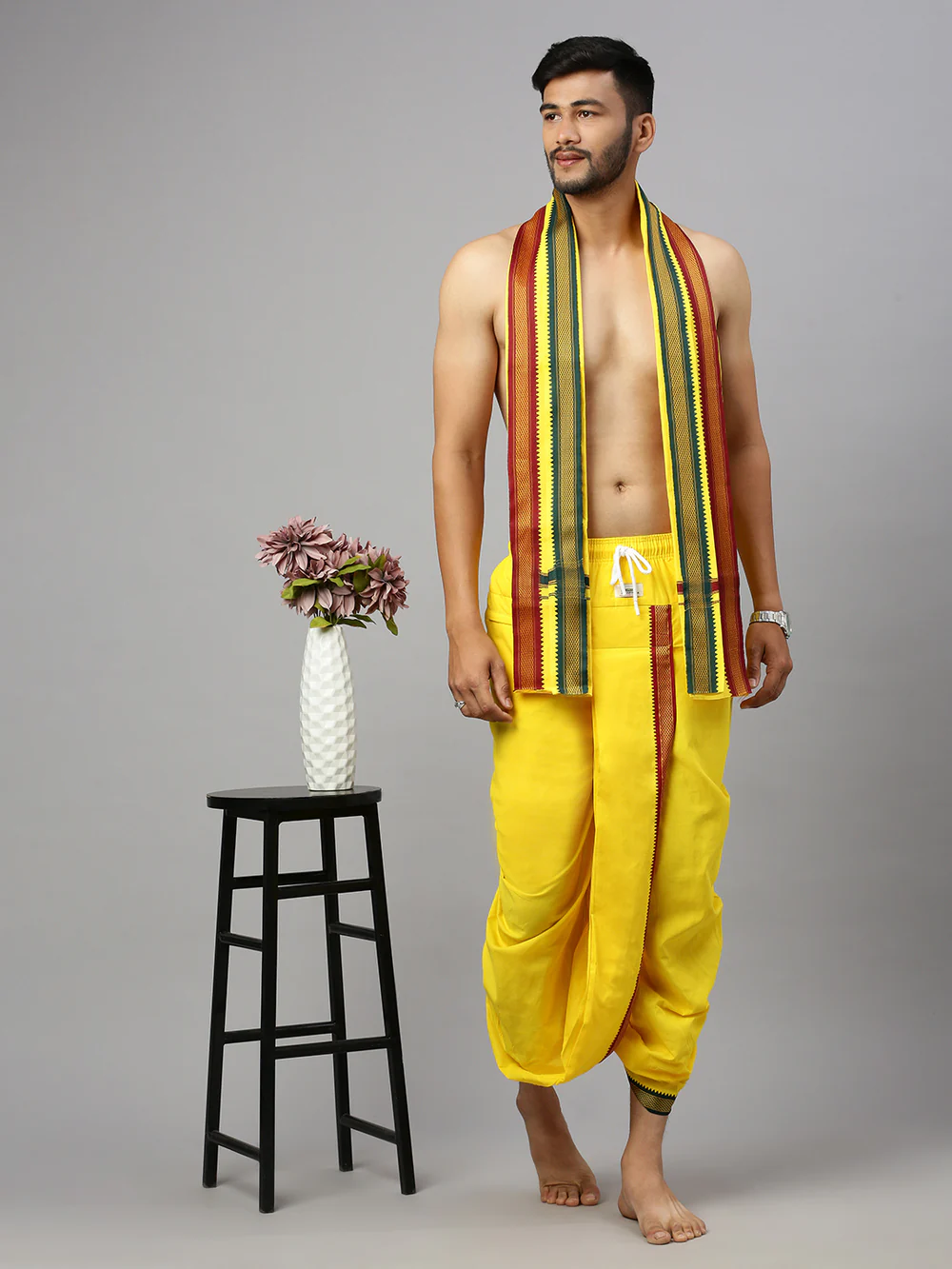 Designer Border Panchakacham
