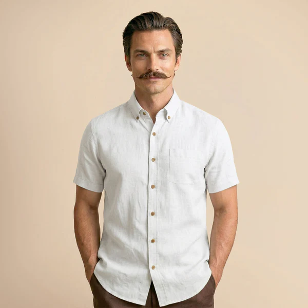 Solid Color Formal Shirt