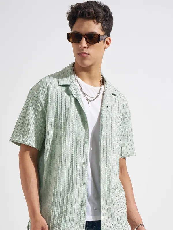 Stretchable Slim Fit Shirt