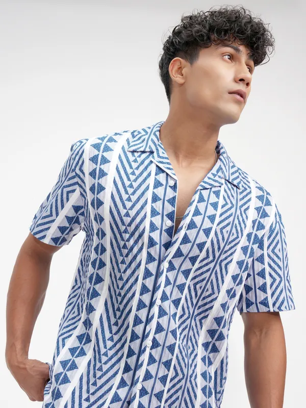 Classic Blue Formal Shirt