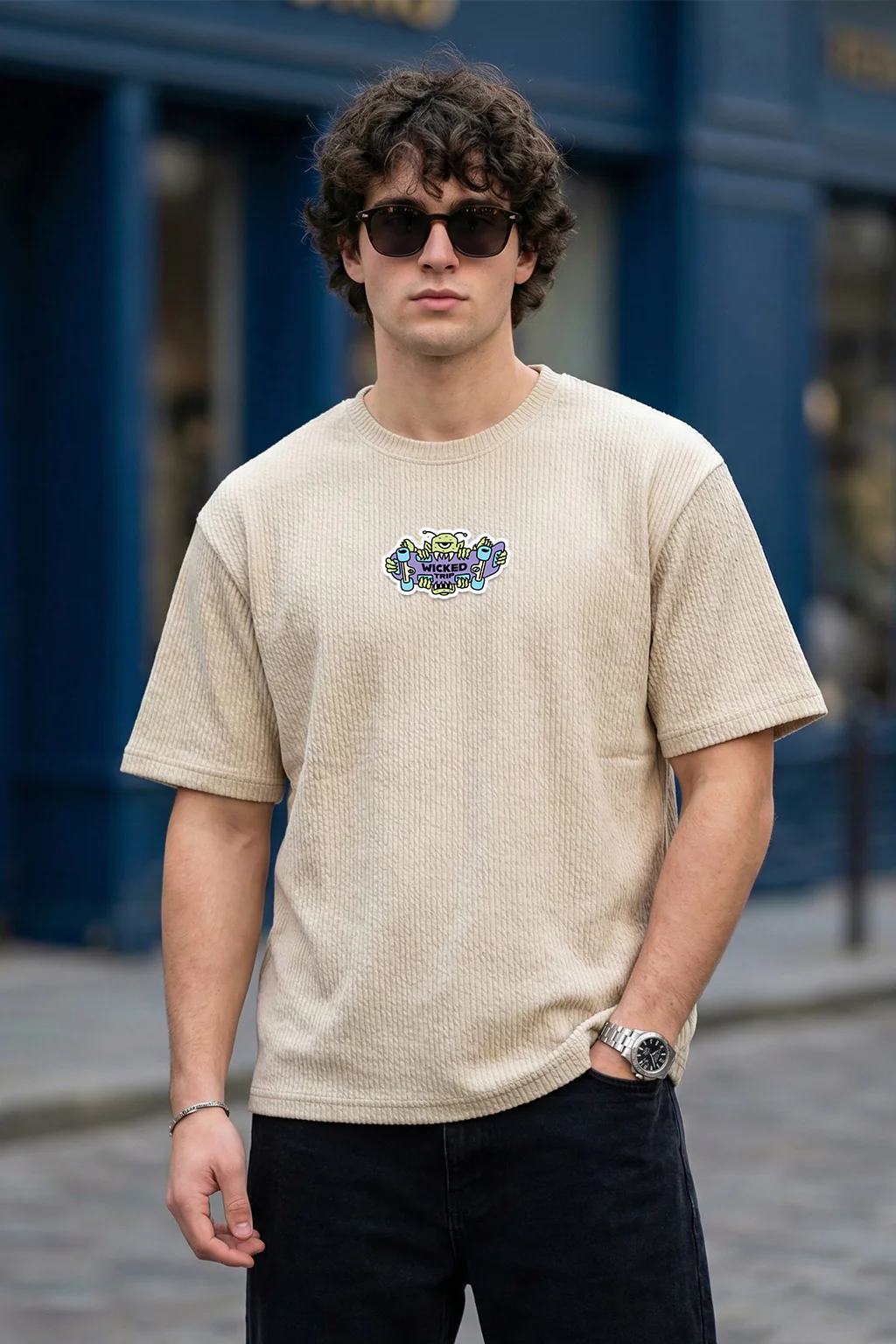 Wicked Trip Swanwhite Oversized Exclusive T-shirt
