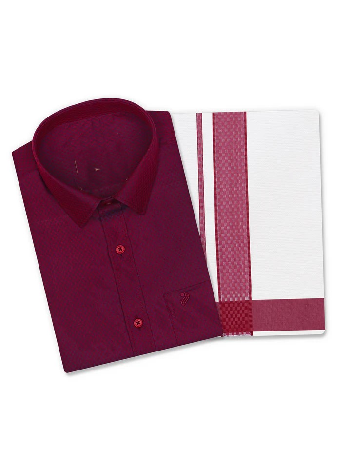 Premium Cotton Dhoti Shirt Set