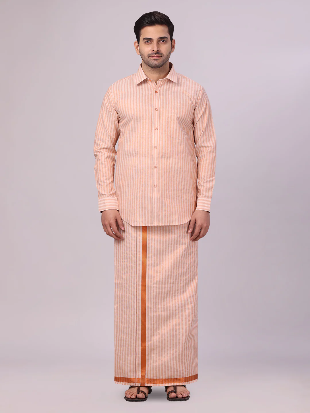 Designer Ethnic Dhoti Shirt Combo