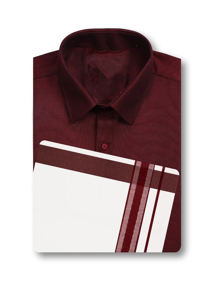 South Style Veshti Shirt Set