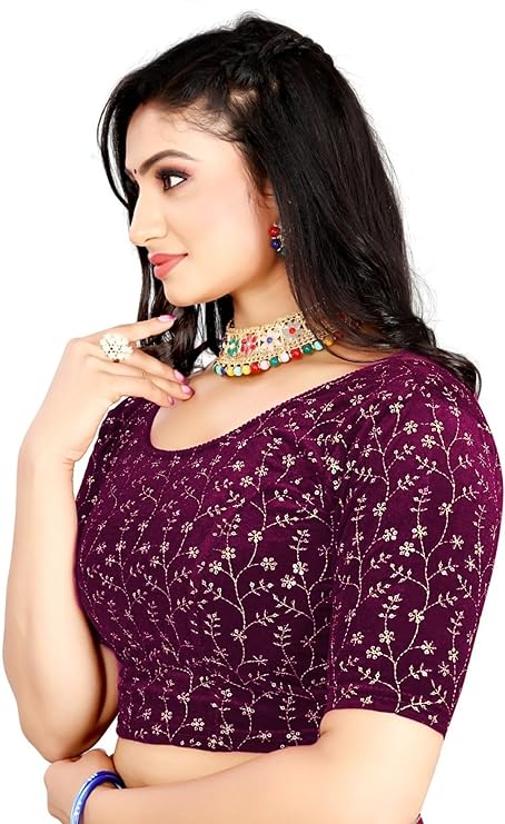 Elegant Aari Embroidery Blouse