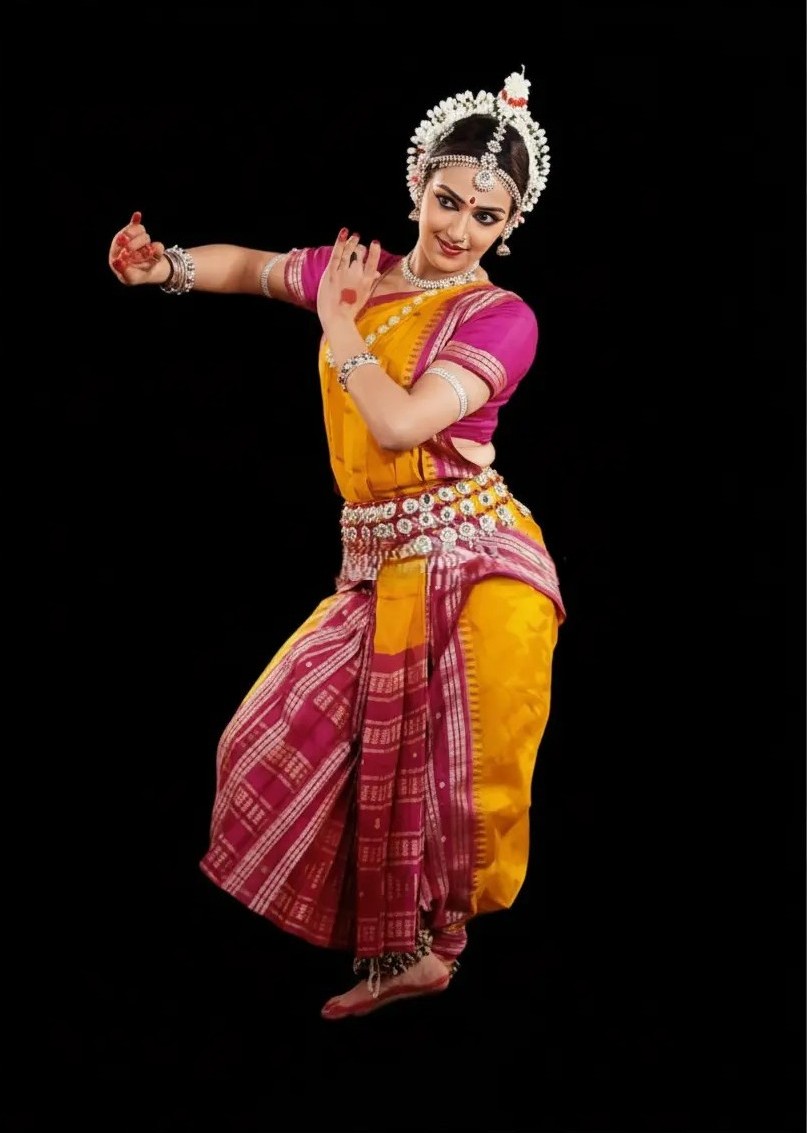 Odissi Dance Costume | Traditional Silk Saree Costume | Custom Tailored Silk