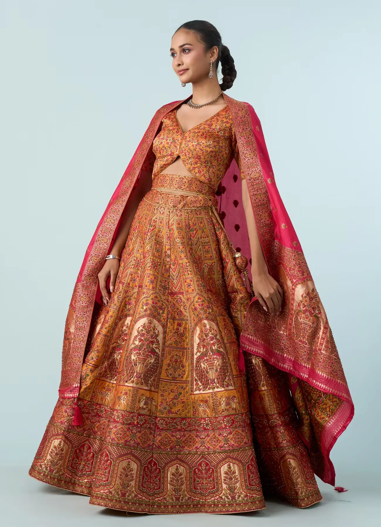 Yellow Lehenga Set